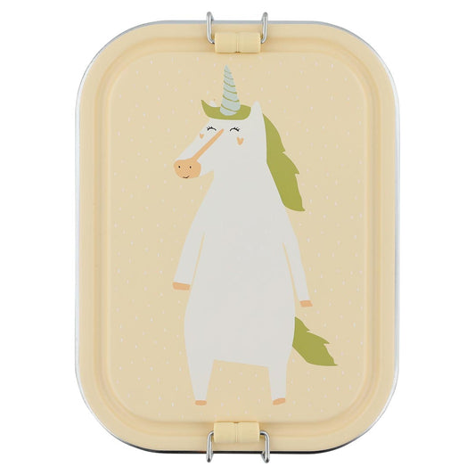 lunchbox mrs. unicorn, beige  - TRIXIE