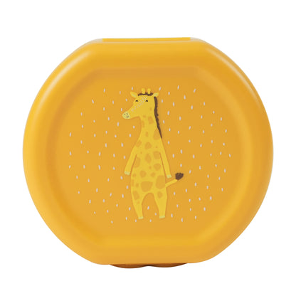 snackdoosjes met clip 2 stuks, mr. giraffe - TRIXIE