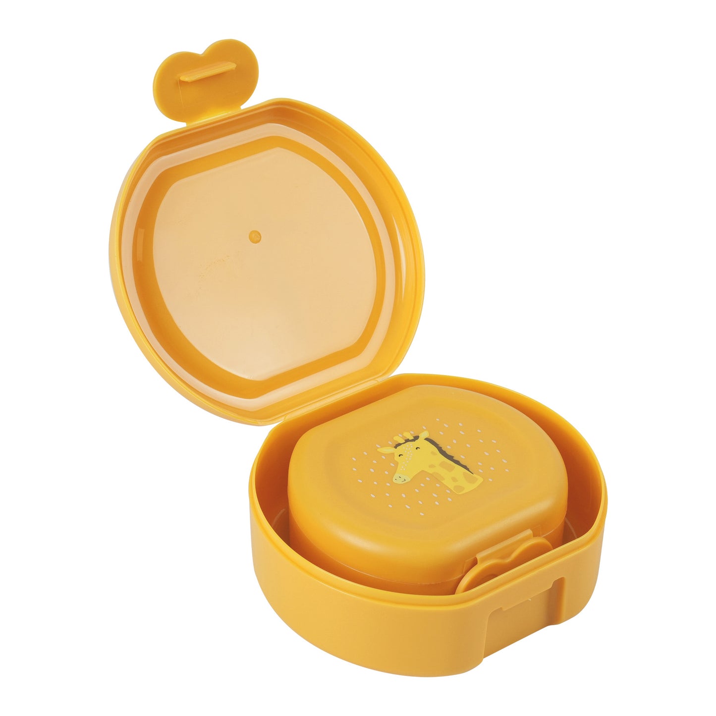 snackdoosjes met clip 2 stuks, mr. giraffe - TRIXIE
