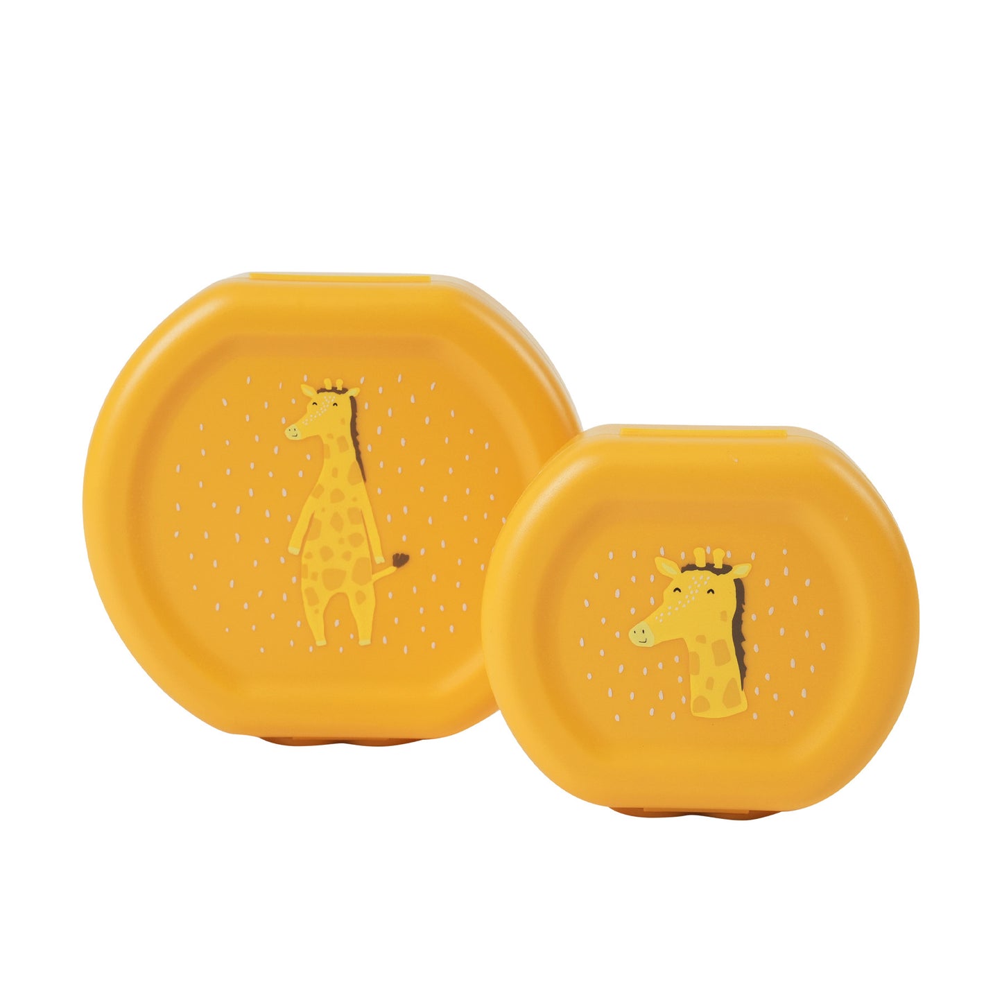 snackdoosjes met clip 2 stuks, mr. giraffe - TRIXIE