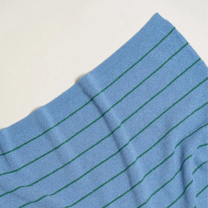 dekentje harry, light blue+grass - HVID