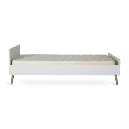 bed cocoon/flow 90 x 200 cm, ice white - QUAX