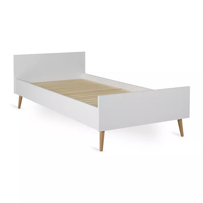 bed cocoon/flow 90 x 200 cm, ice white - QUAX