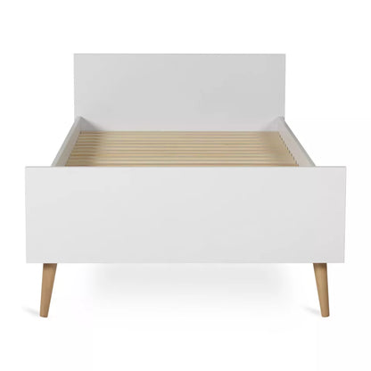 bed cocoon/flow 90 x 200 cm, ice white - QUAX