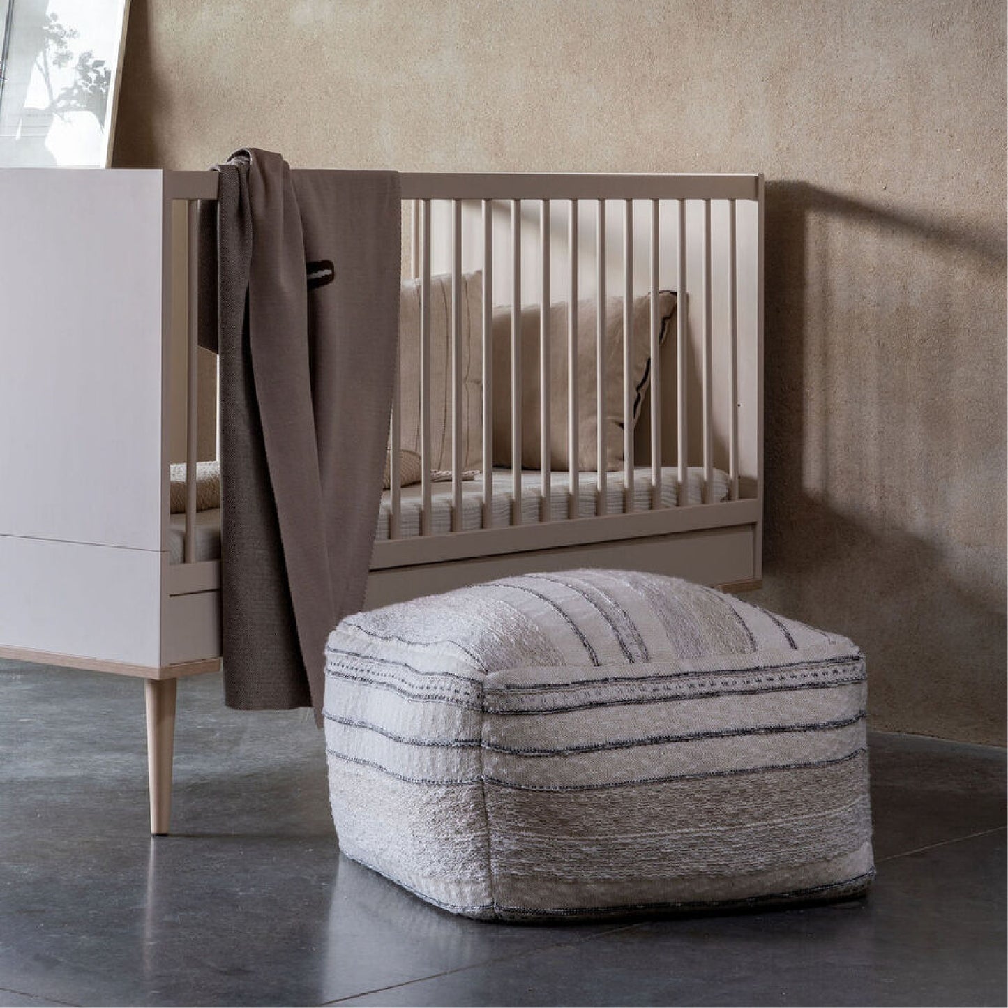 bed flow 70 x 140 cm, clay - QUAX