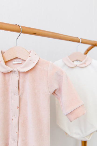 babypak met kraag, pink sparkle - GLOOP!