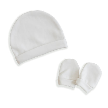 muts + wanten pak , white - GLOOP!