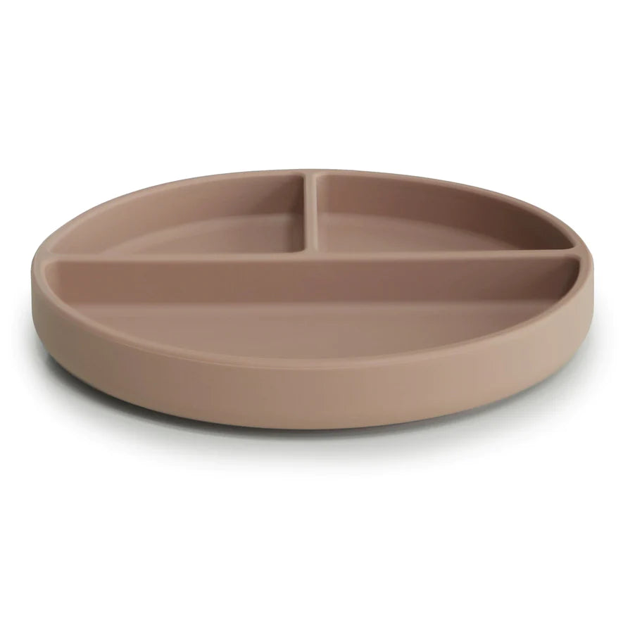 bord silicone, 3 vakken, natural - MUSHIE