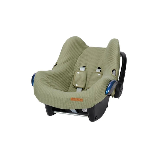 hoes autostoel groep 0 pure, olive - TRIXIE