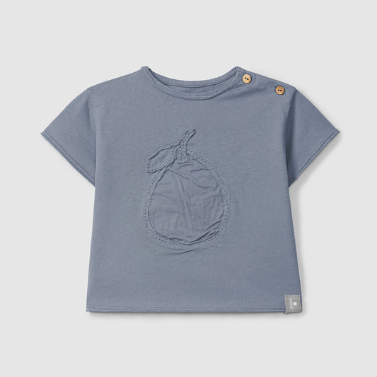 t-shirt pear, indigo - SNUG