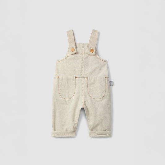 salopette linen, natural - SNUG