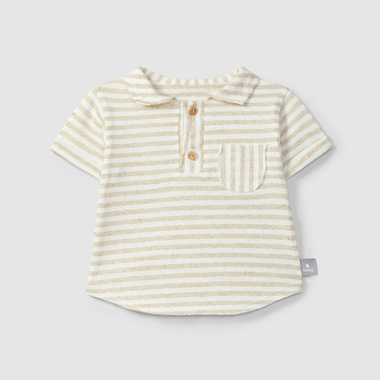 t-shirt button, stripes - SNUG