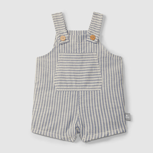 salopette short, indigo - SNUG