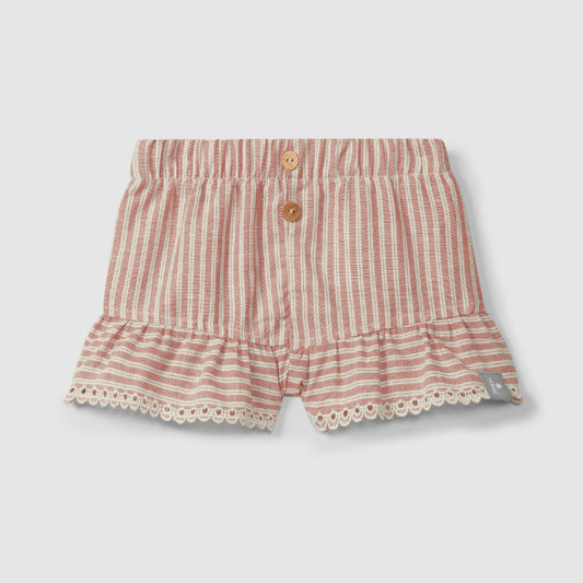 short ruffle, terracotta - SNUG