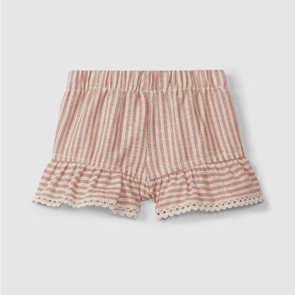 short ruffle, terracotta - SNUG