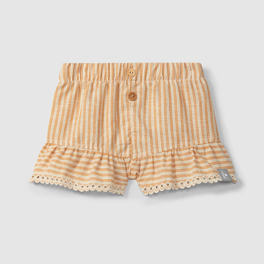 short ruffle, ochre - SNUG