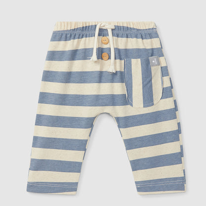 broek stripes, indigo - SNUG