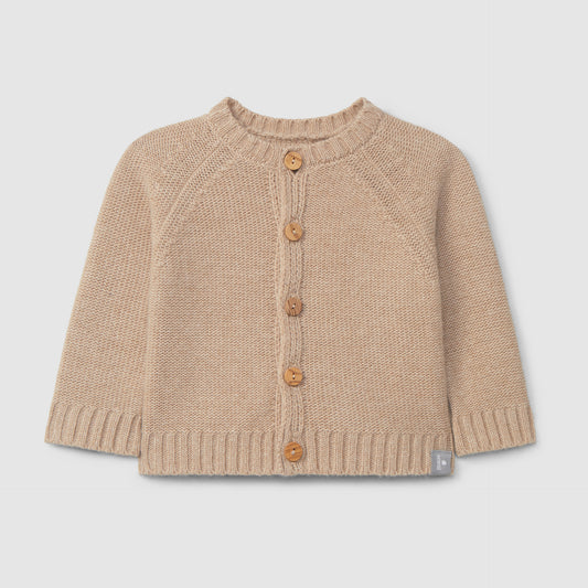 cardigan gebreid, beige - SNUG