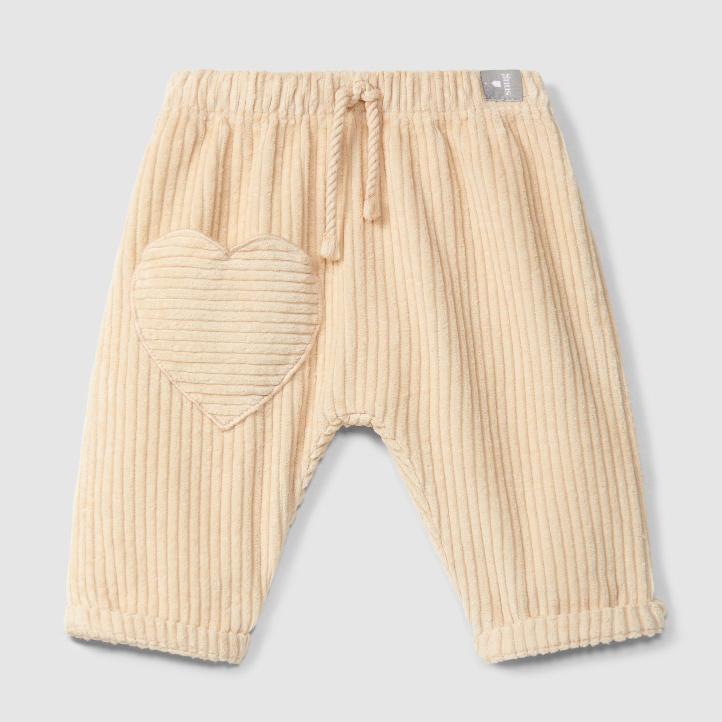 broek corduroy, beige - SNUG