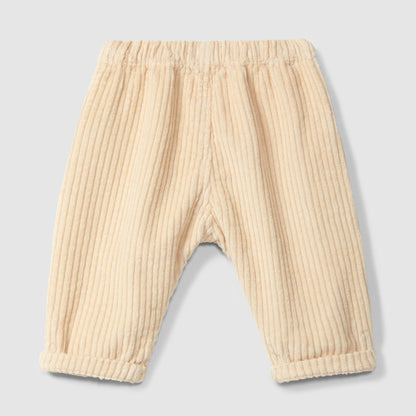 broek corduroy, beige - SNUG
