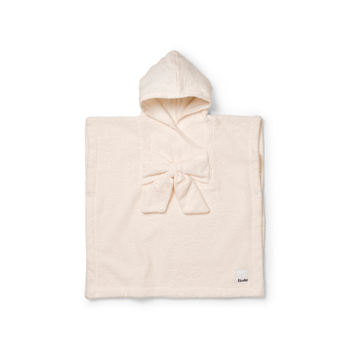 poncho bow, creamy white - ELODIE