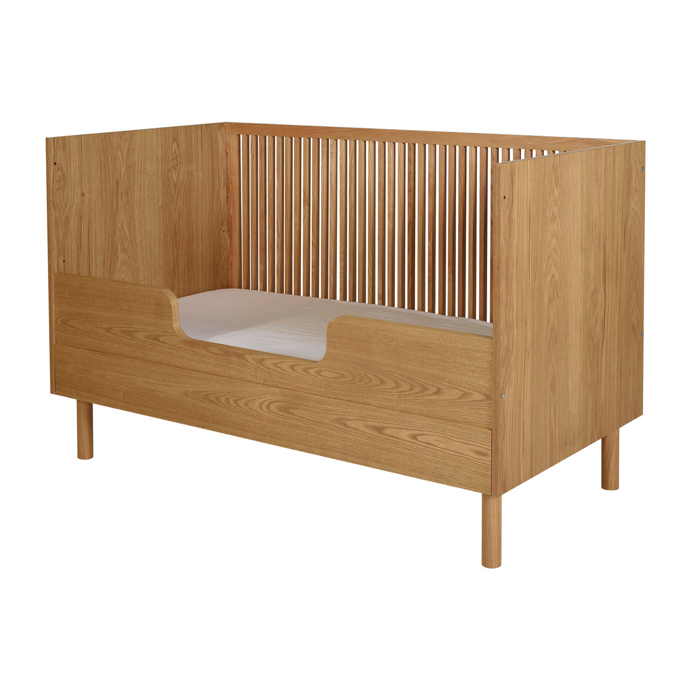 bed Hai No Ki 140 x 70 bedrail, natural ash - QUAX