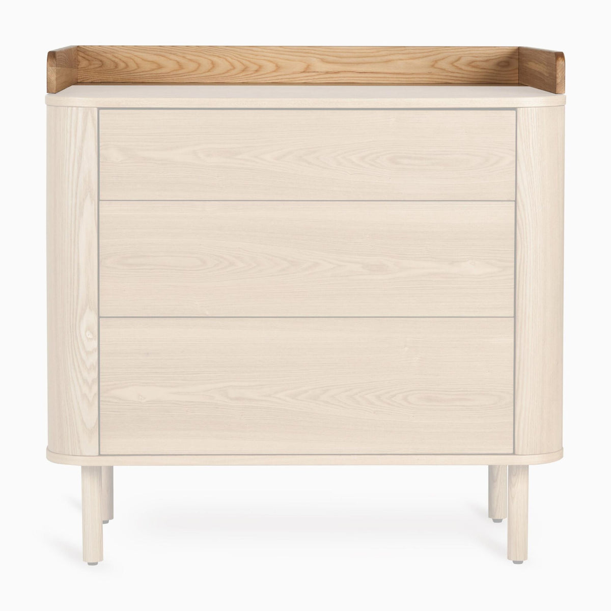 commode yume extensie, natural ash - QUAX