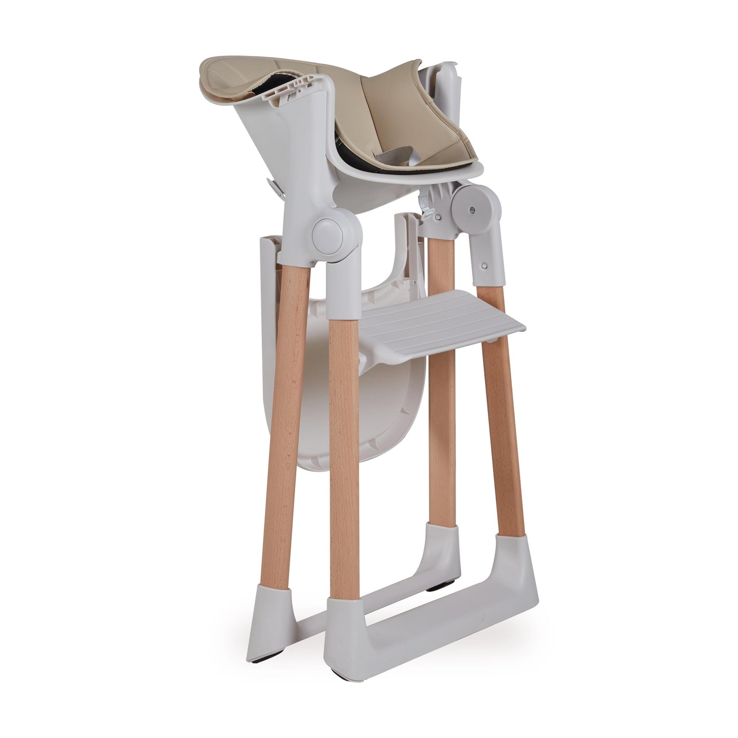 meegroeistoel viola, beige - QUAX