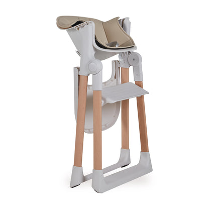 meegroeistoel viola, beige - QUAX