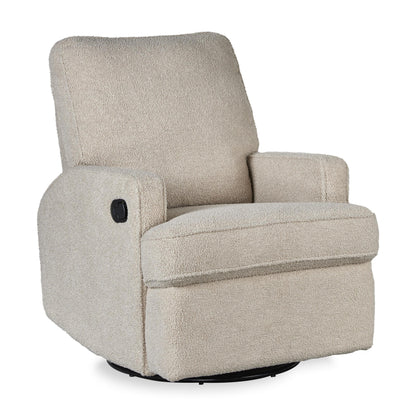 zetel swivel & glide, teddy taupe – QUAX