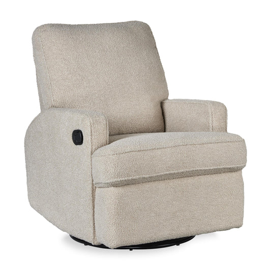 zetel swivel & glide, teddy taupe – QUAX