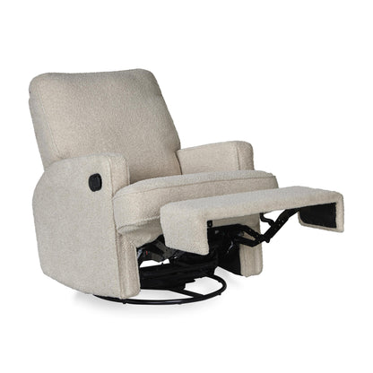 zetel swivel & glide, teddy taupe – QUAX