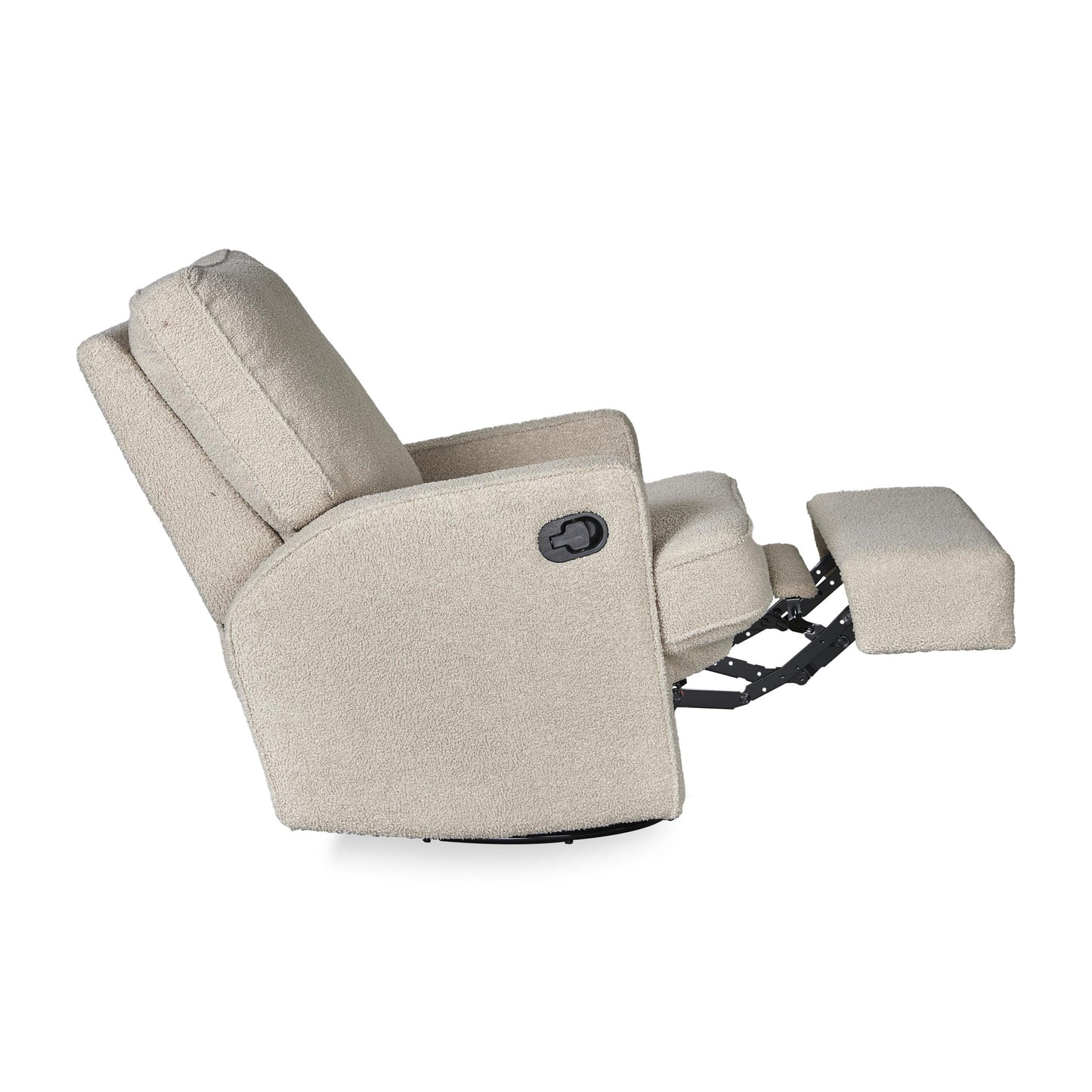 zetel swivel & glide, teddy taupe – QUAX