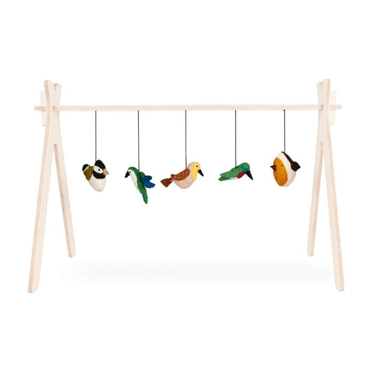 babygym toy set, vogeltjes - QUAX