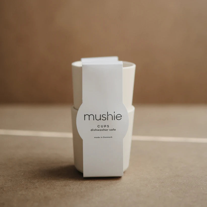 drinkbeker set, ivory - MUSHIE