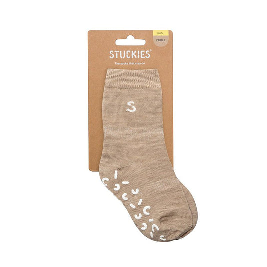 sokken, anti-slip, wool pebble - STUCKIES