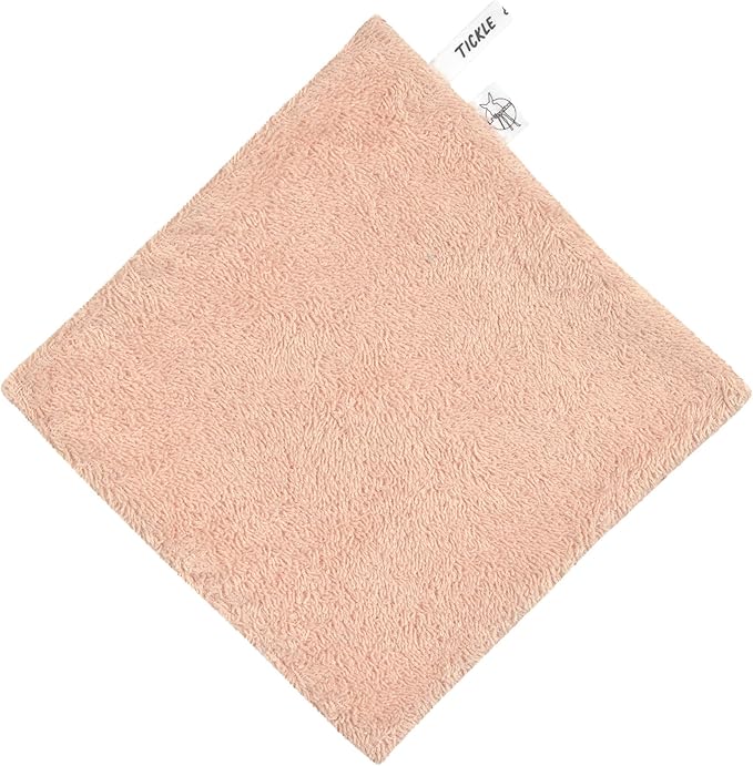 wasdoek tetra/terry, 3-pack, dots peach rose - LÄSSIG