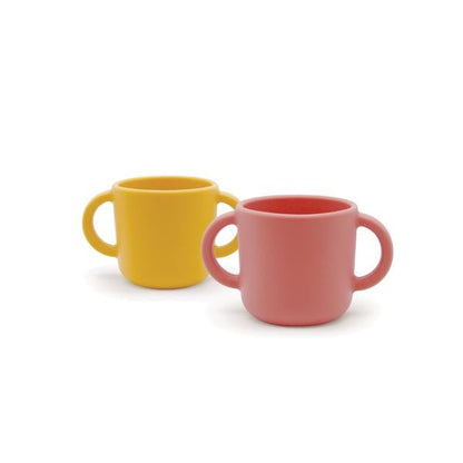 drinkbeker set, mimosa/coral - EKOBO