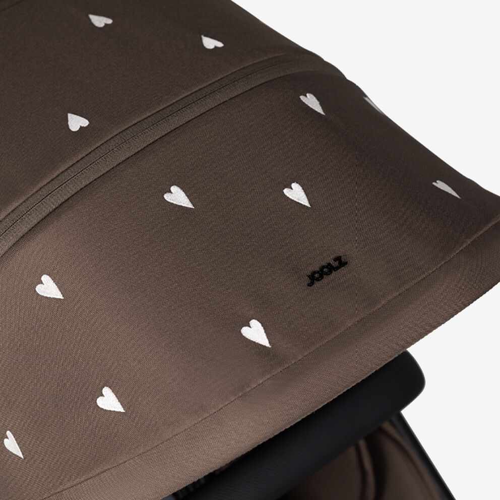 kinderwagen day5 bundle hearts, hazel brown - JOOLZ x STUDIO NOOS