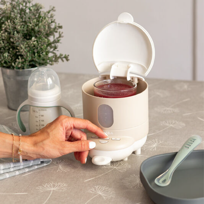 flessenbereider bib'expresso, white grey - BEABA