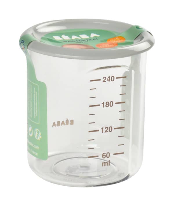 bewaarpotje, grey, 240 ML - BEABA