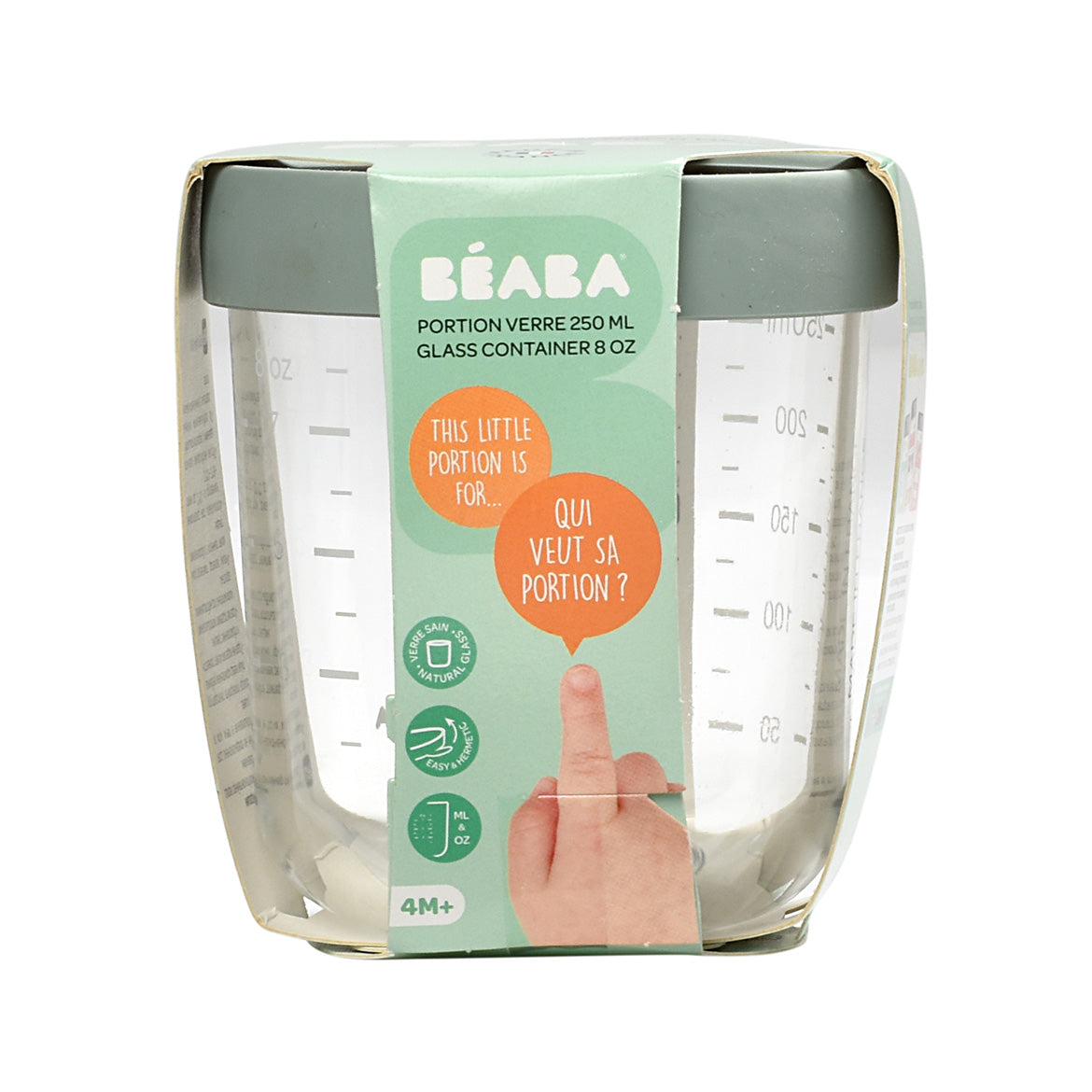 bewaarpotje, eucalyptus, 250 ML - BEABA