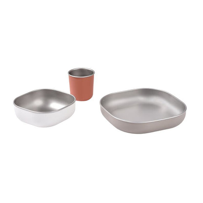eetset inox, terracotta - BEABA