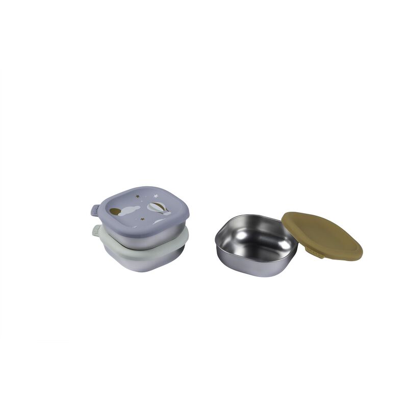 snackdoosjes inox, 3-pack, adventure – BEABA