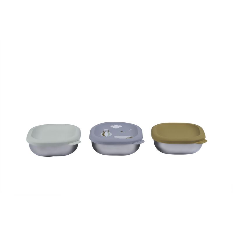 snackdoosjes inox, 3-pack, adventure – BEABA