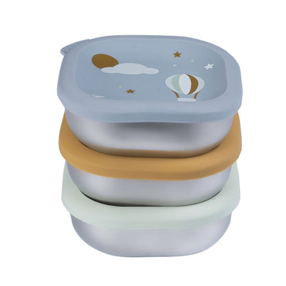 snackdoosjes inox, 3-pack, adventure – BEABA