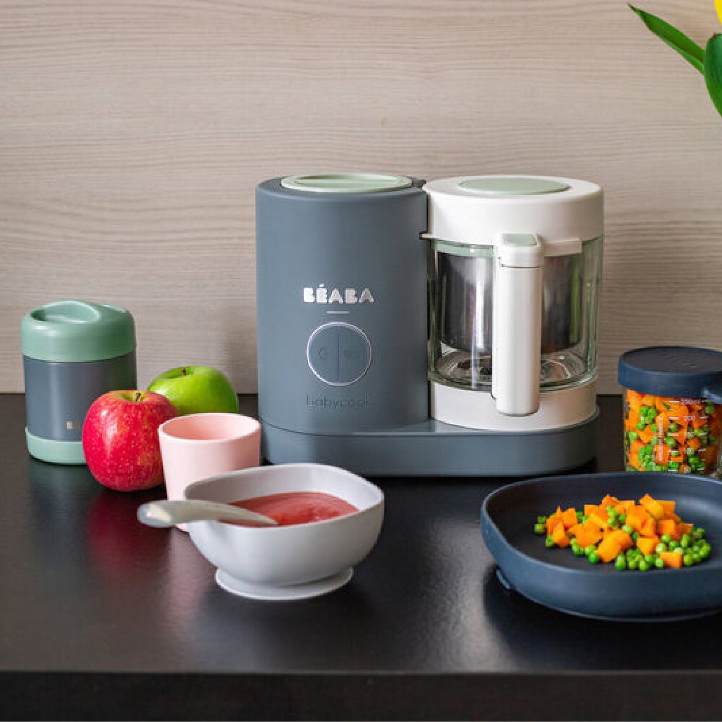 babycook neo, mineral grey - BEABA