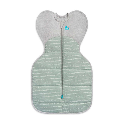 inbakerslaapzak stage 1, olijf, 2.5 TOG, S – LOVE TO DREAM