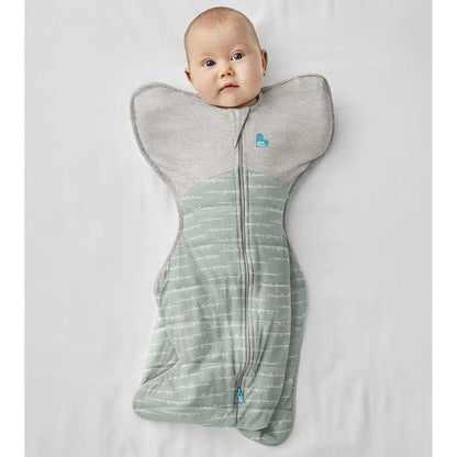 inbakerslaapzak stage 1, olijf, 2.5 TOG, S – LOVE TO DREAM