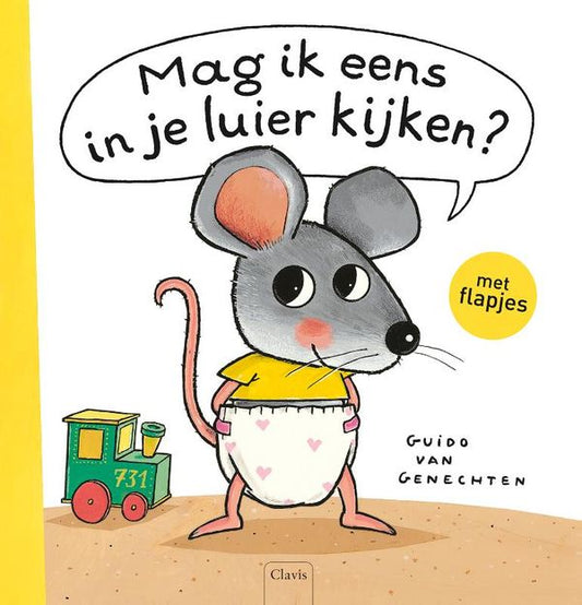 boek, mag ik eens in je luier kijken? - CLAVIS